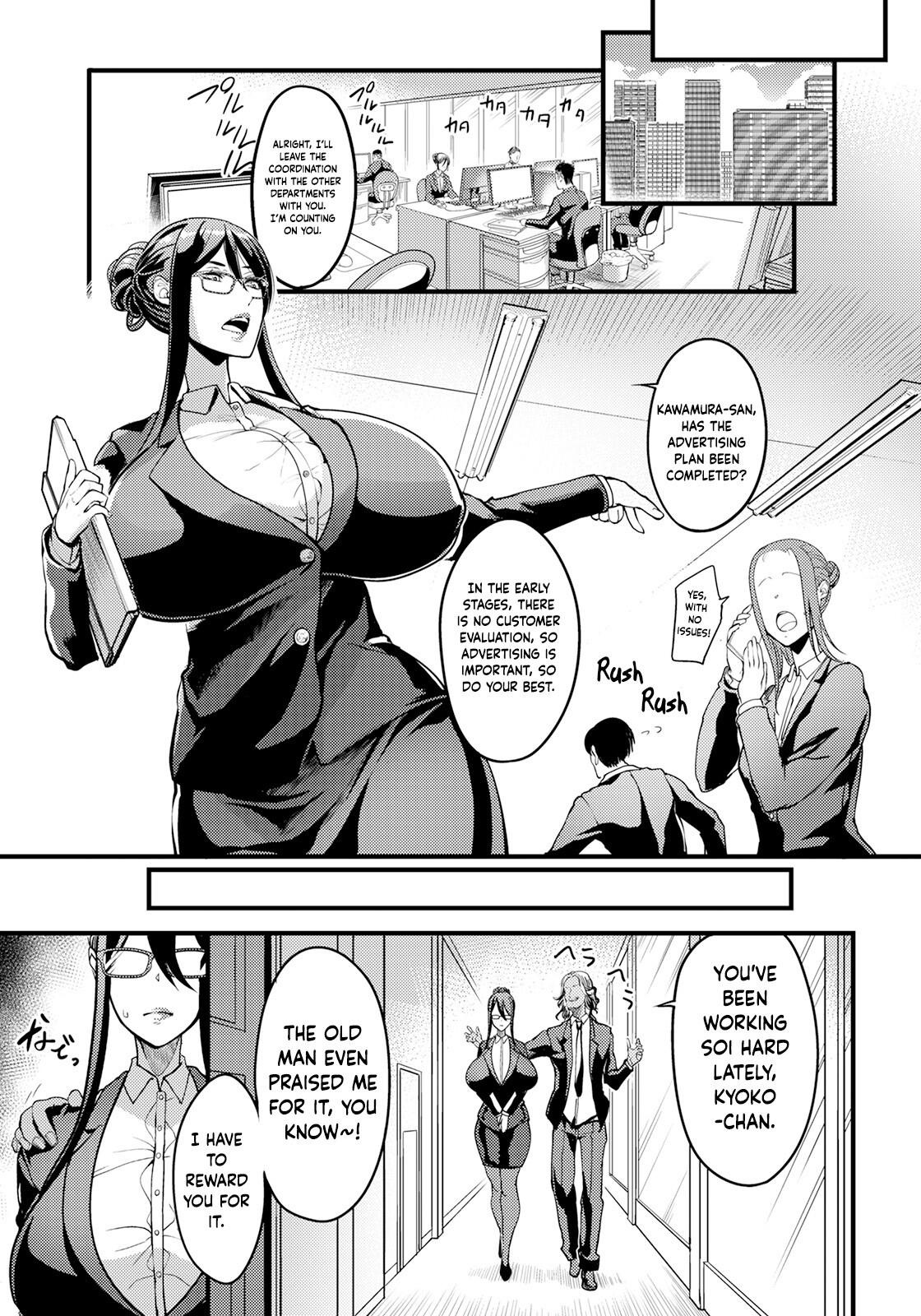 Hentai Manga Comic-Fucking All the Way to the Top of the Corporate Ladder-Read-11